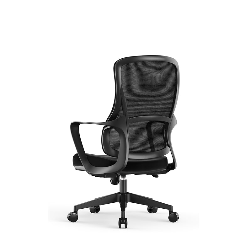Experience Unmatched Comfort And Durability Desk Chair - Minimalist Mesh Backrest & Comfortable, Durable For Long Hours For Home Office Cuvalon