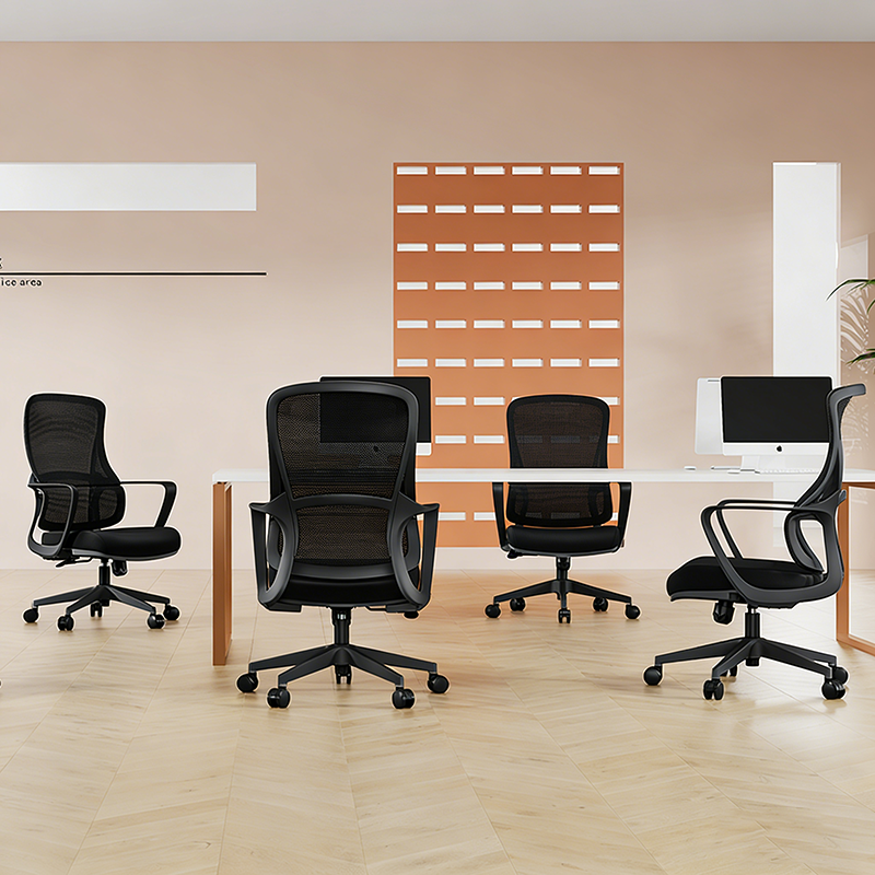 Experience Unmatched Comfort And Durability Desk Chair - Minimalist Mesh Backrest & Comfortable, Durable For Long Hours For Home Office Cuvalon
