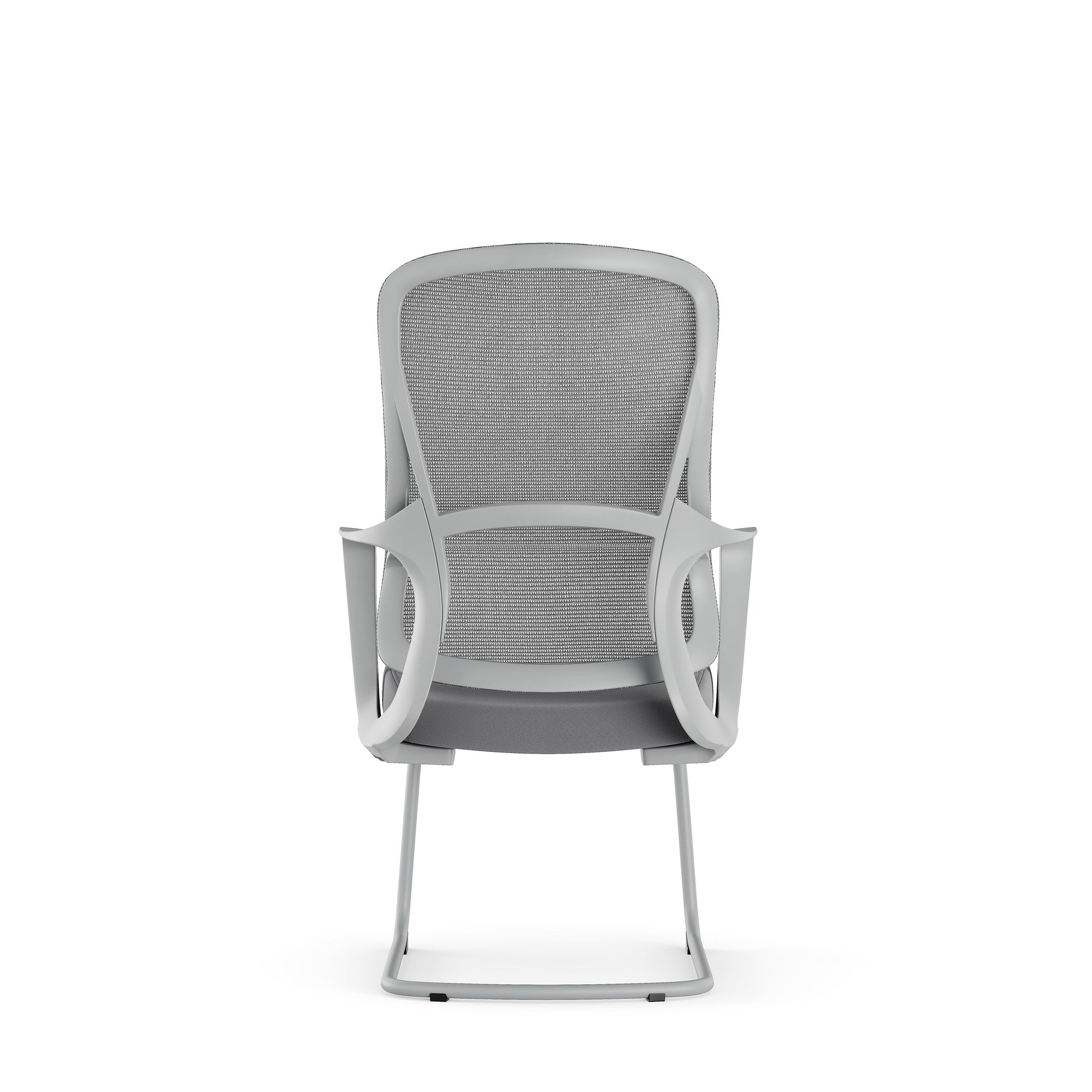 Premium Gray Executive Back Support & Stylish Design Desk Chair - Minimalist Chair With Ergonomic Breathable Mesh For Home Office Cuvalon
