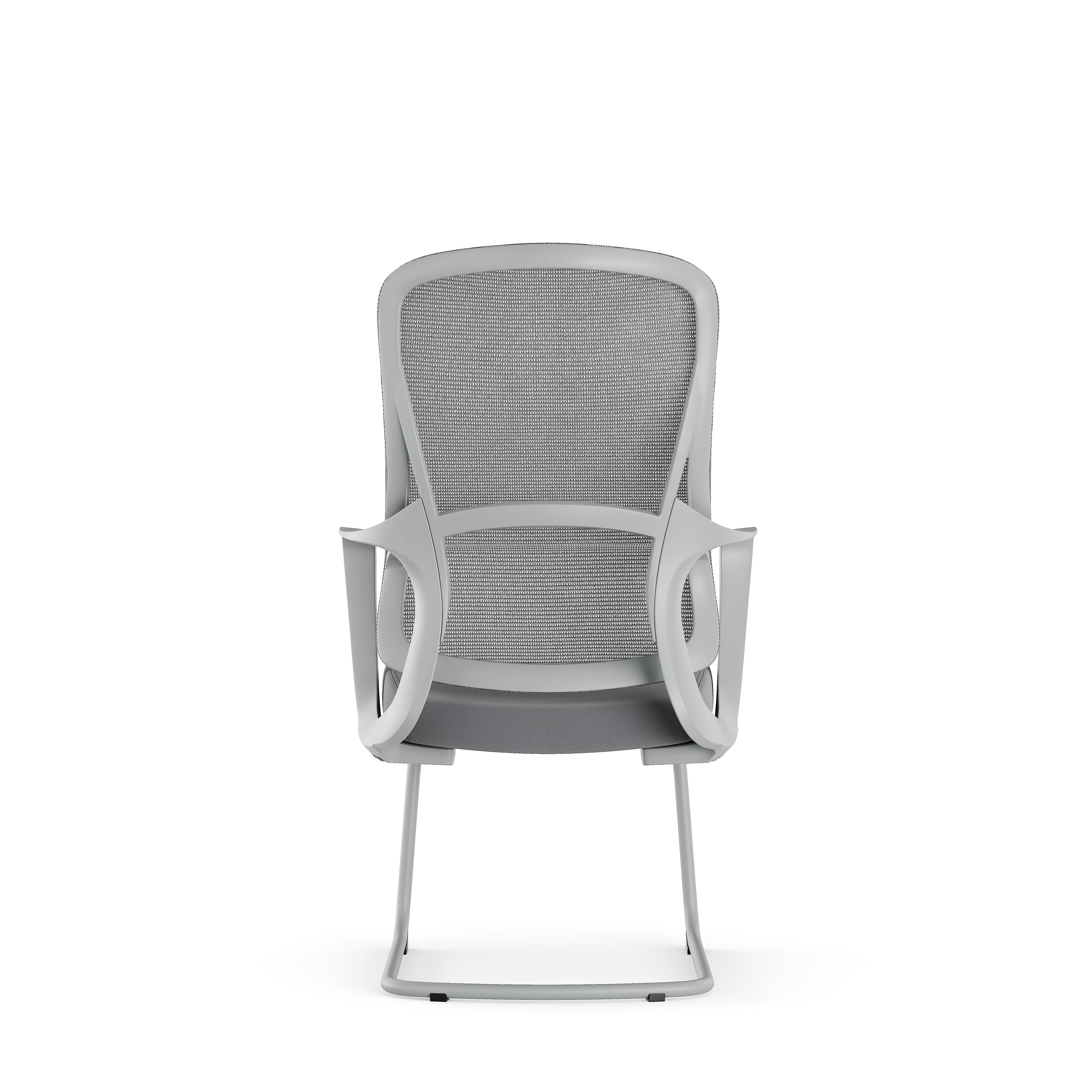 Premium Gray Executive Back Support & Stylish Design Desk Chair - Minimalist Chair With Ergonomic Breathable Mesh For Home Office Cuvalon