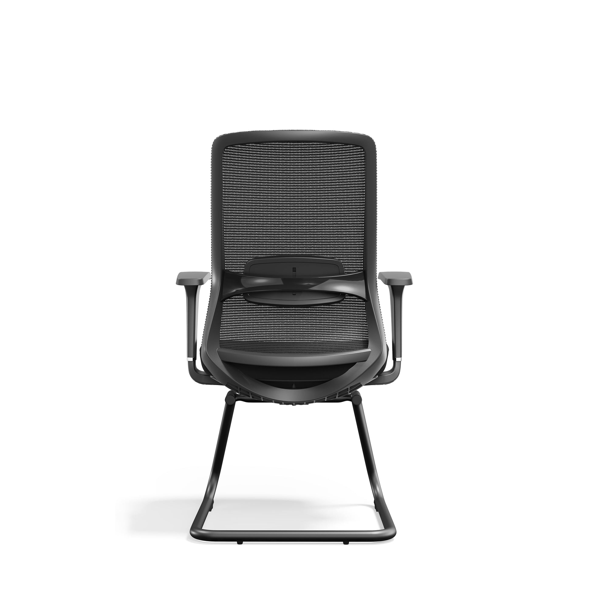 Adjustable Lumbar Support Executive Desk - Minimalist Chair With Breathable Mesh & Sturdy Steel Frame For Home Office Cuvalon