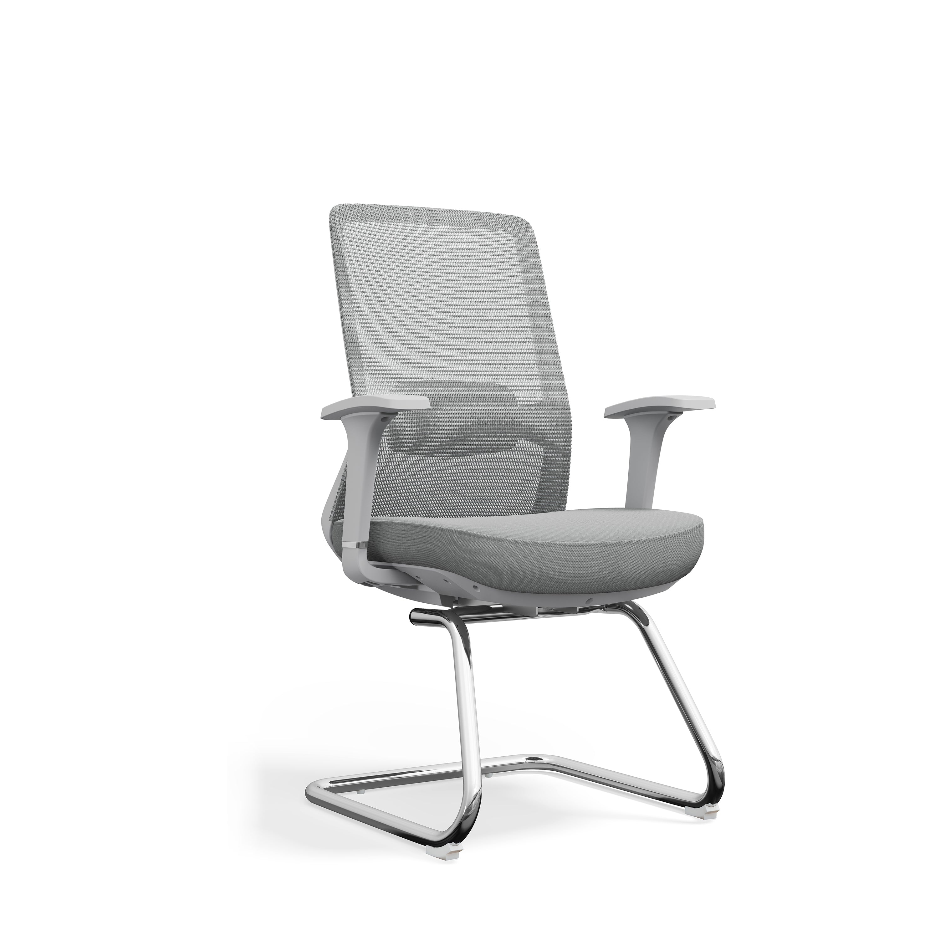Breathable Mesh & Adjustable Back Support Desk Chair - Minimalist Stylish Executive Chair With Durable Steel Frame For Home Office Cuvalon
