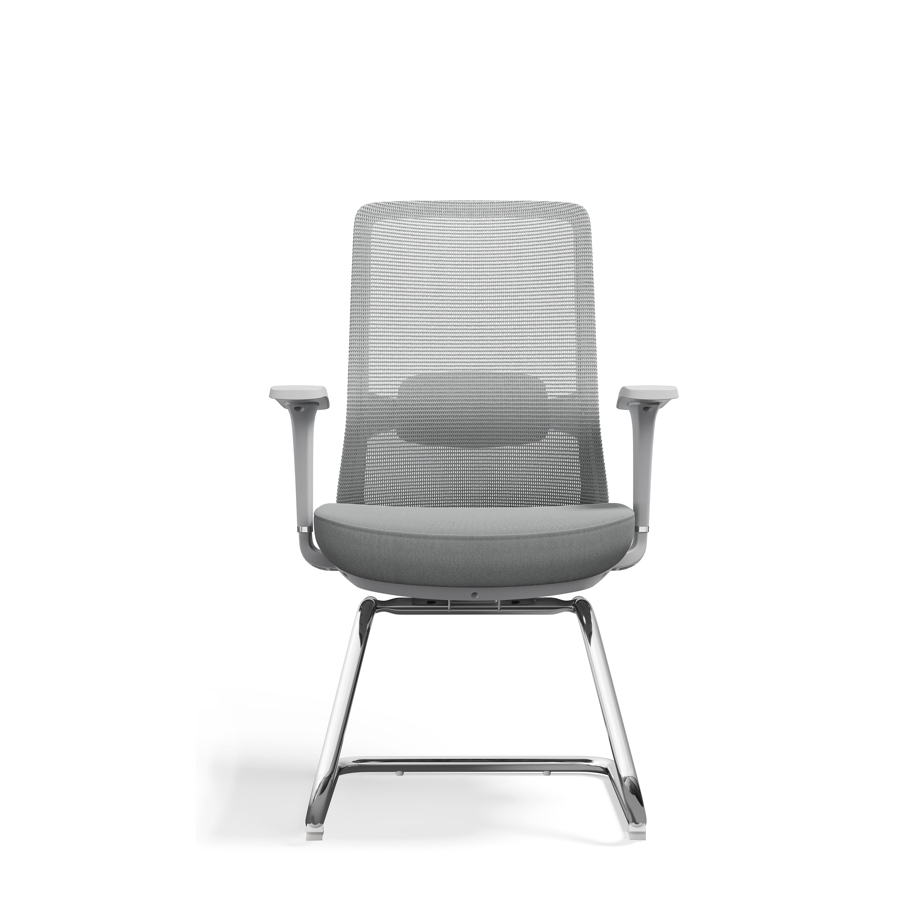 Breathable Mesh & Adjustable Back Support Desk Chair - Minimalist Stylish Executive Chair With Durable Steel Frame For Home Office Cuvalon