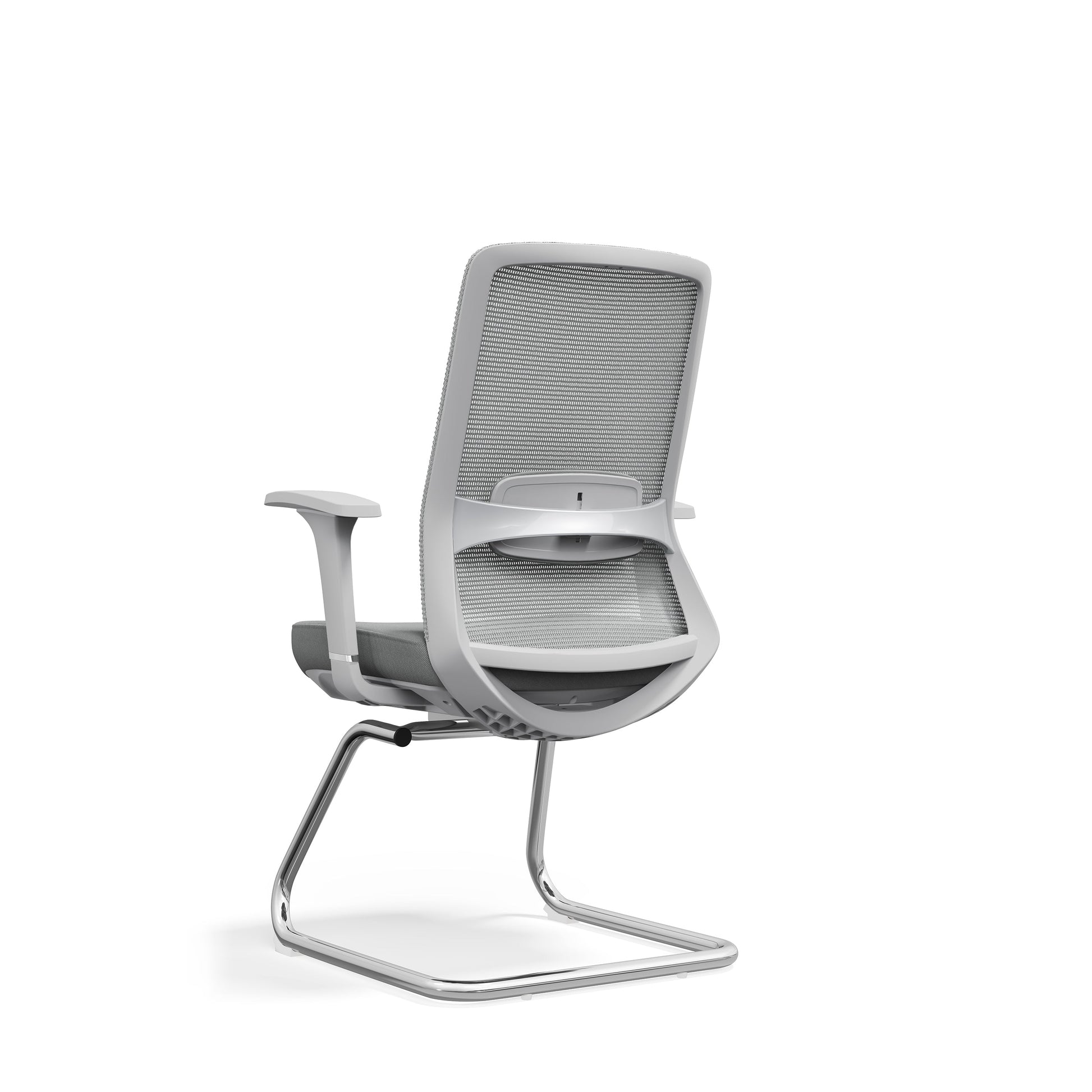 Breathable Mesh & Adjustable Back Support Desk Chair - Minimalist Stylish Executive Chair With Durable Steel Frame For Home Office Cuvalon