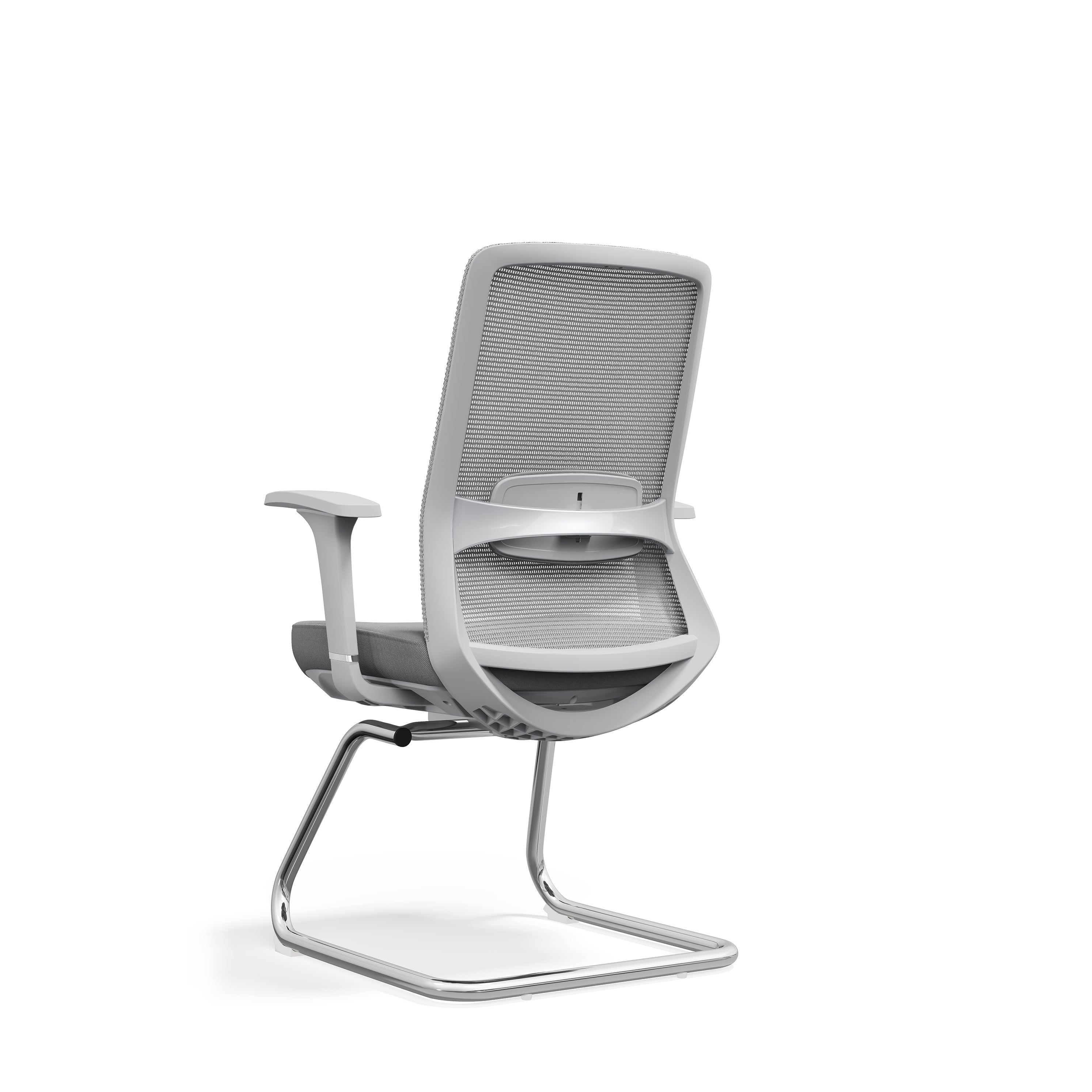 Breathable Mesh & Adjustable Back Support Desk Chair - Minimalist Stylish Executive Chair With Durable Steel Frame For Home Office Cuvalon