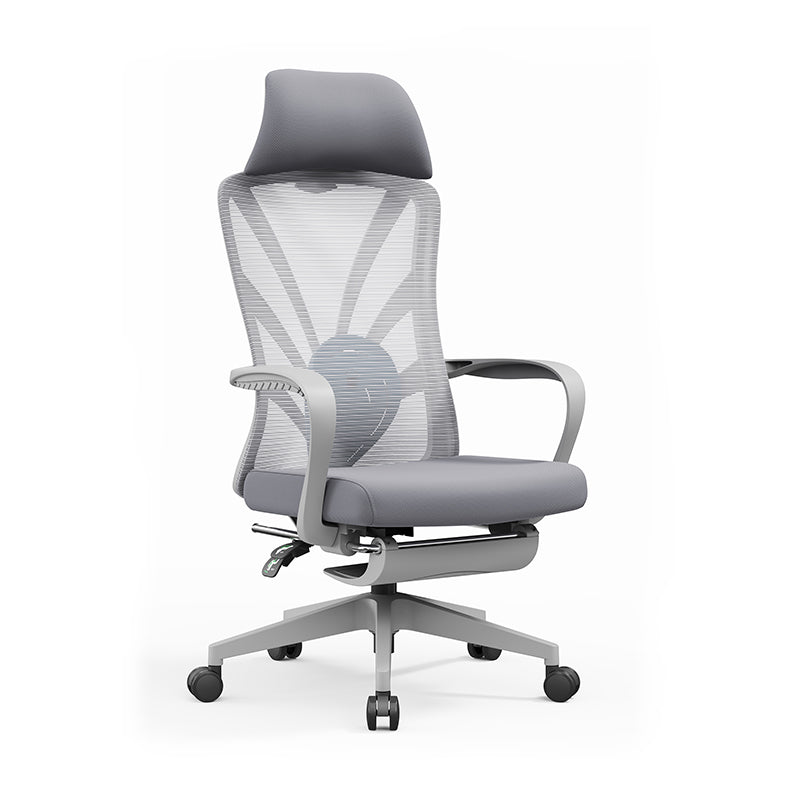 Ergonomic Peacock Back Chair With Adjustable Headrest & Lumbar Support Desk Chair - Minimalist Resting Chair With 150° Recline & High-Density Sponge For Maximum Comfort For Home Office Cuvalon