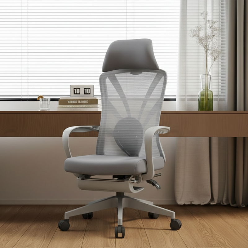 Ergonomic Peacock Back Chair With Adjustable Headrest & Lumbar Support Desk Chair - Minimalist Resting Chair With 150° Recline & High-Density Sponge For Maximum Comfort For Home Office Cuvalon
