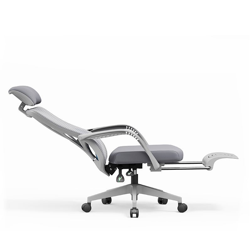 Ergonomic Peacock Back Chair With Adjustable Headrest & Lumbar Support Desk Chair - Minimalist Resting Chair With 150° Recline & High-Density Sponge For Maximum Comfort For Home Office Cuvalon