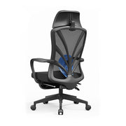 Peacock Back Adjustable Recliner Desk Chair - Minimalist Ergonomic Design 150° Recline & Breathable Mesh & SGS Certified Gas Lift For Home Office Cuvalon