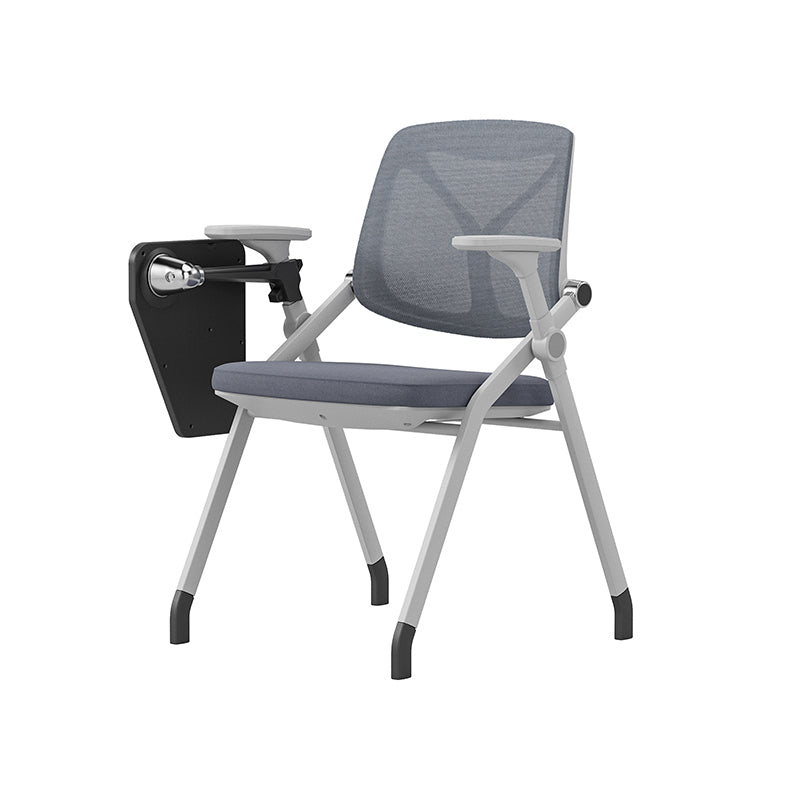 Premium Mesh Back Office Desk Chair - Minimalist Multifunctional Ergonomic Chair With Adjustable Armrests And 180° Flip Desk For Home Office Cuvalon