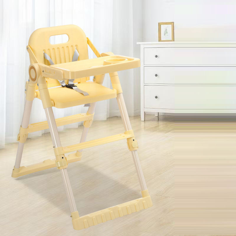 Modern Minimalist Rectangular Adjustable PU Leather PP Carbon Steel Kid Dining Chair Backrest Armrest For Dining Room Cuvalon