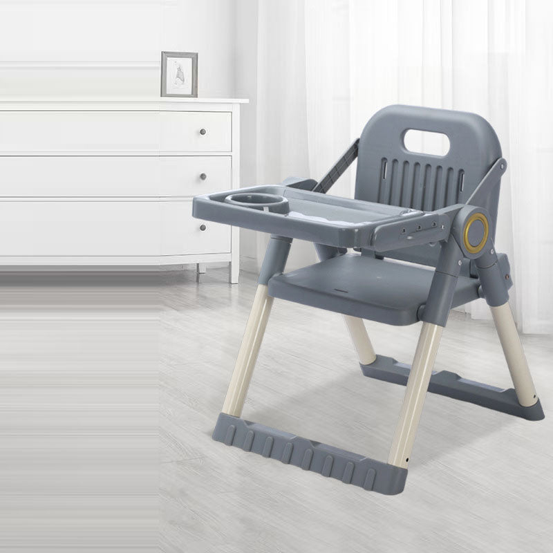 Modern Minimalist Rectangular Adjustable PU Leather PP Carbon Steel Kid Dining Chair Backrest Armrest For Dining Room Cuvalon