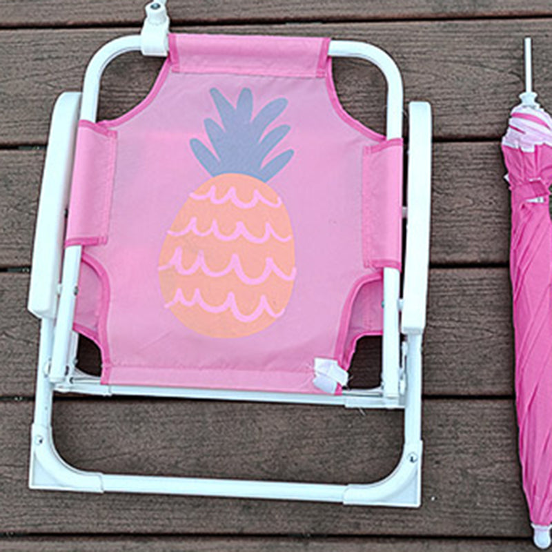 Contemporary Creative Kids PP Metal Square Cartoon Outdoor Foldable Recliner Backrest Sunshade For Outdoor Cuvalon