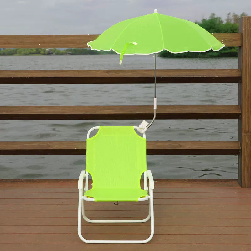 Contemporary Creative Kids PP Metal Square Cartoon Outdoor Foldable Recliner Backrest Sunshade For Outdoor Cuvalon