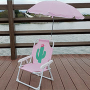 Contemporary Creative Kids PP Metal Square Cartoon Outdoor Foldable Recliner Backrest Sunshade For Outdoor Cuvalon