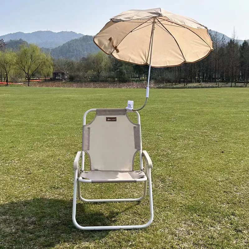 Contemporary Creative Kids PP Metal Square Cartoon Outdoor Foldable Recliner Backrest Sunshade For Outdoor Cuvalon