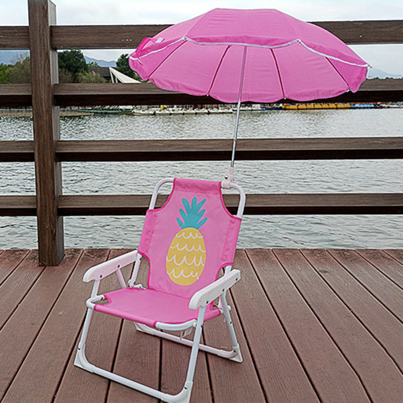 Contemporary Creative Kids PP Metal Square Cartoon Outdoor Foldable Recliner Backrest Sunshade For Outdoor Cuvalon