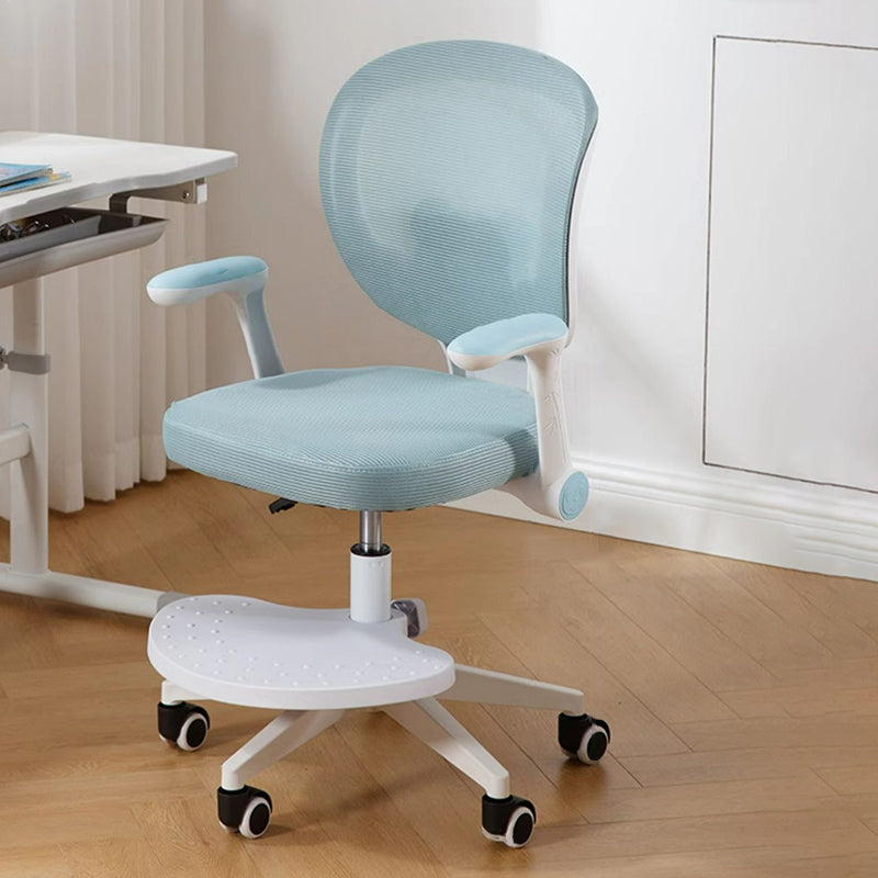 Contemporary Creative Kids Panda Square Mesh PP Nylon Hardware Latex Liftable Swivel Desk Chair Backrest Armrest Footrest For Study Cuvalon
