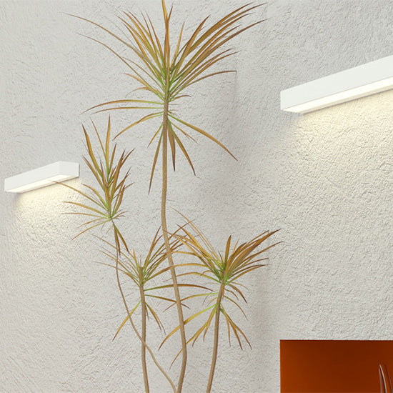 Modern Minimalist Aluminum And Glass Rectangular LED Wall Sconce Lamp For Outdoor Patio Cuvalon