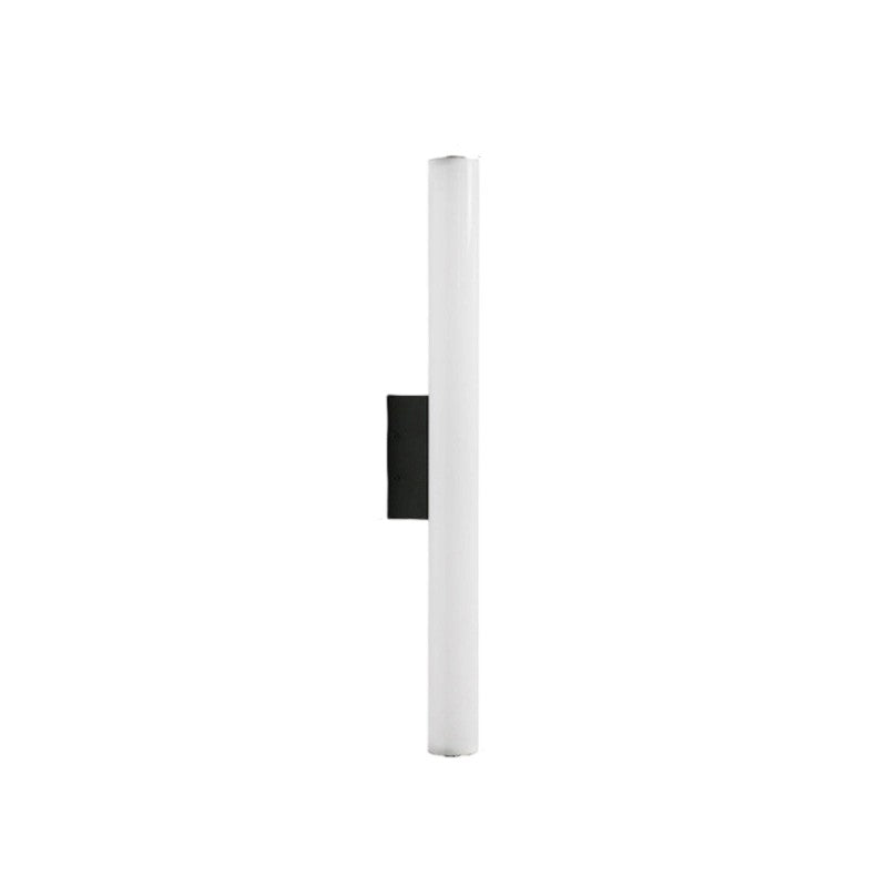 Modern Minimalist Acrylic Aluminum Cylindrical Strip LED Wall Sconce Lamp For Outdoor Cuvalon