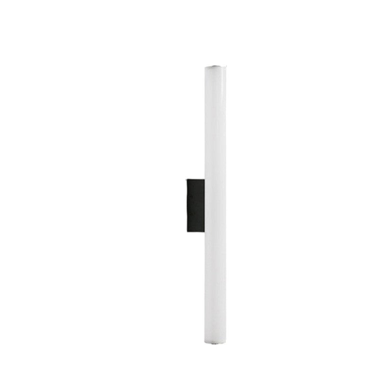 Modern Minimalist Acrylic Aluminum Cylindrical Strip LED Wall Sconce Lamp For Outdoor Cuvalon