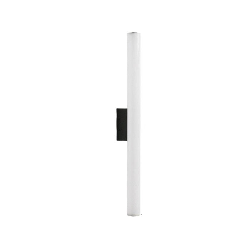 Modern Minimalist Acrylic Aluminum Cylindrical Strip LED Wall Sconce Lamp For Outdoor Cuvalon