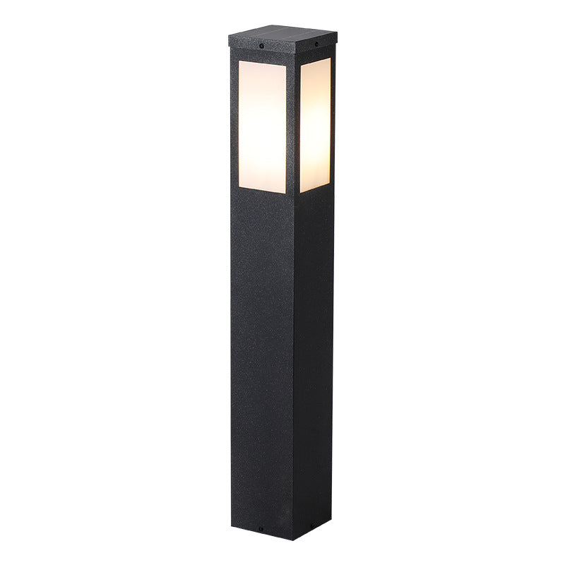Modern Minimalist Waterproof Metal & PC Pillar 1-Light Outdoor Light Landscape Lighting For Garden & Outdoor Patio Cuvalon