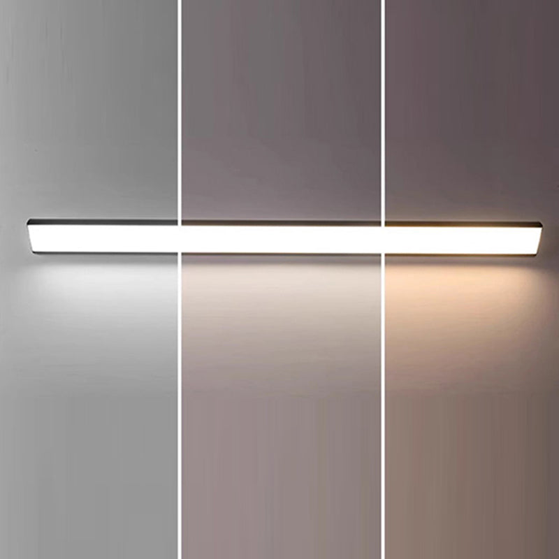 Modern Minimalist Waterproof Outdoor Square Aluminum Acrylic LED Wall Scone Lamp For Outdoor Patio Cuvalon