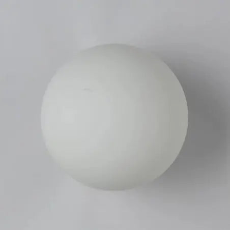 Modern Minimalist Orb Glass 1-Light Wall Sconce Lamp For Living Room Cuvalon