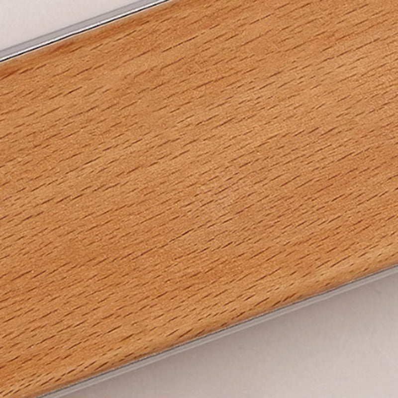 Japanese Simple Solid Wood Strip LED Wall Sconce Lamp Cuvalon