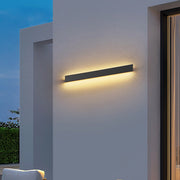 Modern Minimalist Outdoor Waterproof Long Aluminum Acrylic LED Wall Sconce Lamp For Outdoor Patio Cuvalon