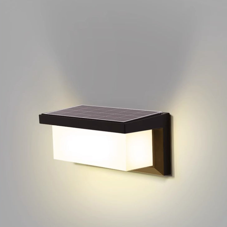 Modern Minimalist Rectangular Waterproof Aluminum LED Wall Sconce Lamp For Outdoor Patio Cuvalon
