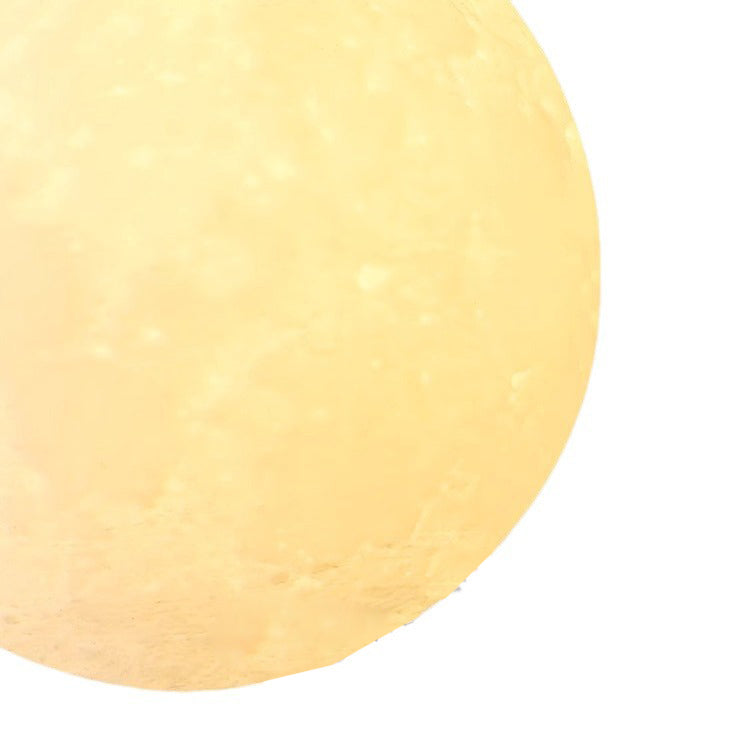 Modern Minimalist Cartoon Kids Moon Cute Animal Bear Rabbit Dog Elephant Sheep Resin Hardware PE 1-Light Pendant Light For Bedroom Cuvalon