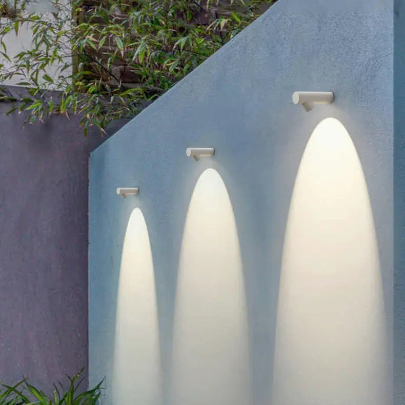 Modern Minimalist Aluminum Bamboo Knot LED Waterproof Wall Sconce Lamp For Outdoor Patio Cuvalon