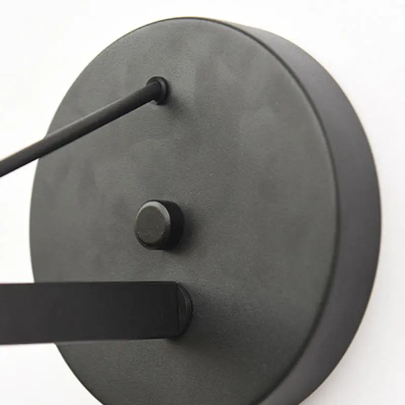 Contemporary Nordic Iron Geometric Cone 1-Light Outdoor Waterproof Wall Sconce Lamp For Garden Cuvalon
