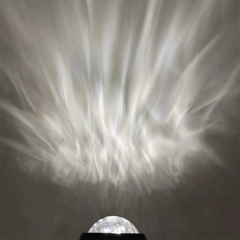 Contemporary Industrial Dynamic Rotating Aurora Aluminum LED Solar Wall Sconce Lamp Spotlight For Garden Cuvalon