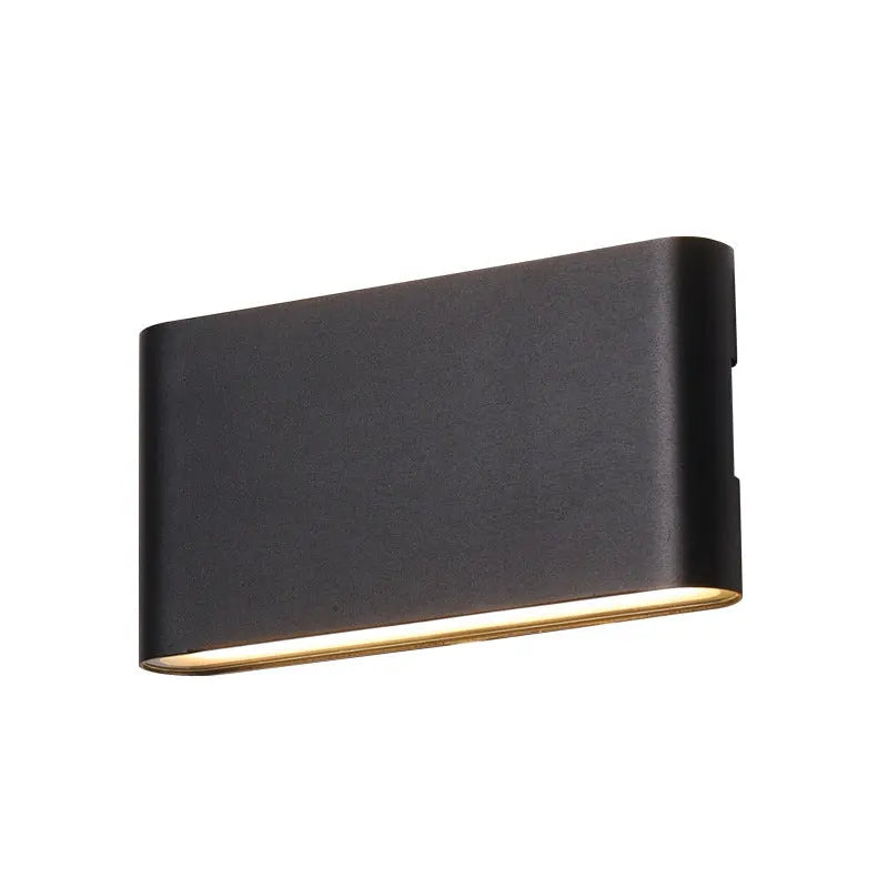 Modern Minimalist Waterproof Rectangle Aluminum LED Outdoor Wall Sconce Lamp For Outdoor Patio Cuvalon