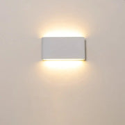 Modern Minimalist Waterproof Rectangle Aluminum LED Outdoor Wall Sconce Lamp For Outdoor Patio Cuvalon