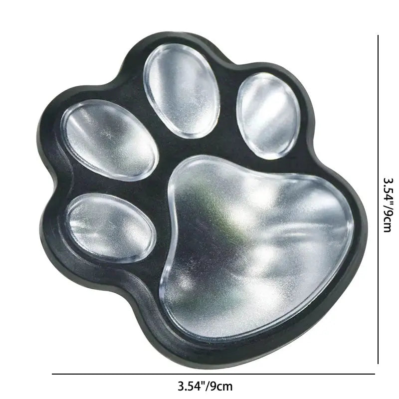 Contemporary Creative Animal Dog Paw Print LED Solar Outdoor Lawn Landscape Light For Garden Cuvalon