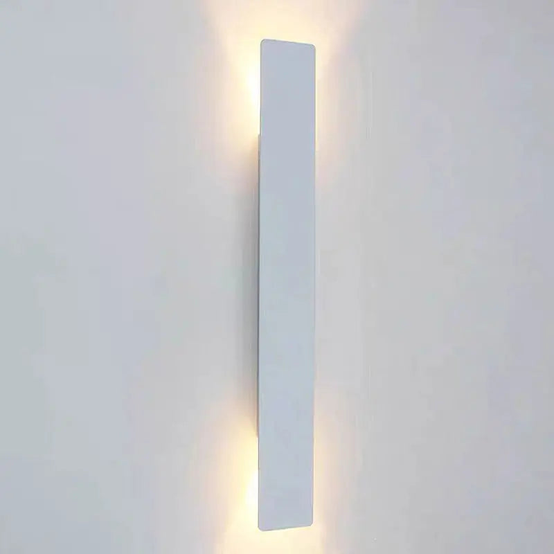 Modern Minimalist Long Strip Aluminum Acrylic LED Waterproof Wall Sconce Lamp For Outdoor Patio Cuvalon