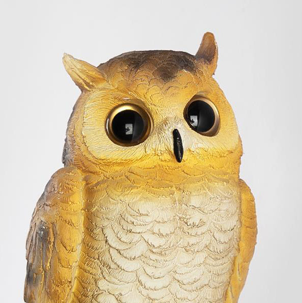 Contemporary Creative Resin Imitation Animal Toucan Owl Waterproof LED Wall Sconce Lamp For Outdoor Patio Cuvalon