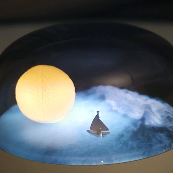 Contemporary Creative Bluetooth Round ABS PC PVC USB LED Kids Night Light For Bedroom Cuvalon