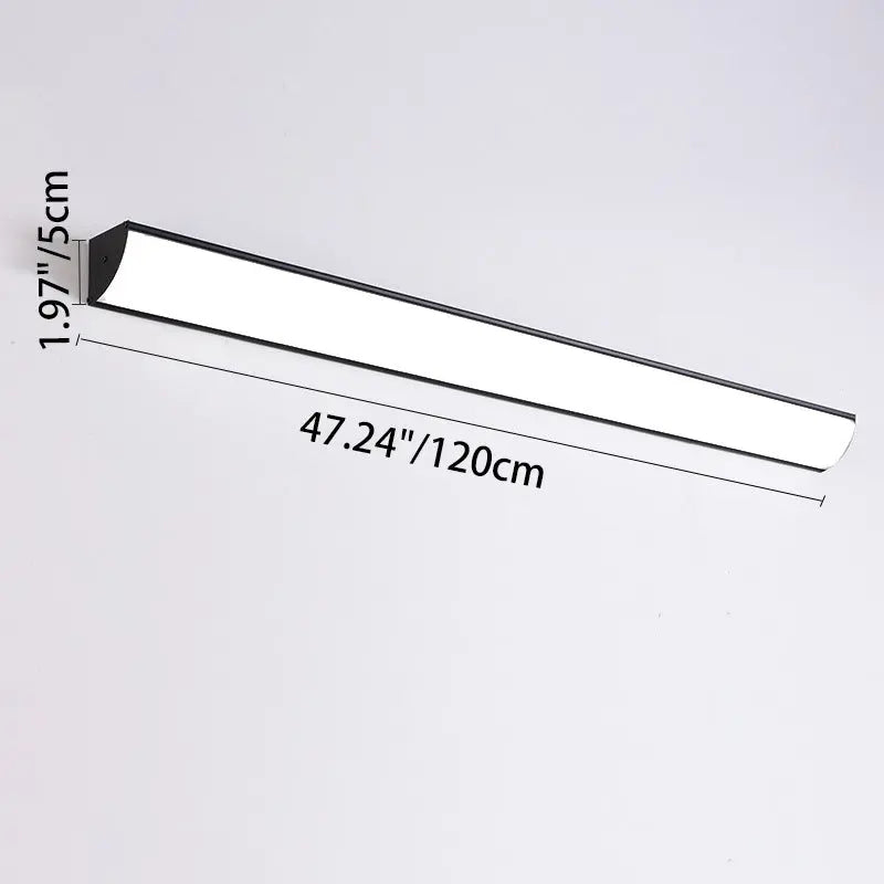 Modern Minimalist Waterproof Rectangular Aluminum Acrylic LED Outdoor Wall Sconce Lamp For Garden Cuvalon