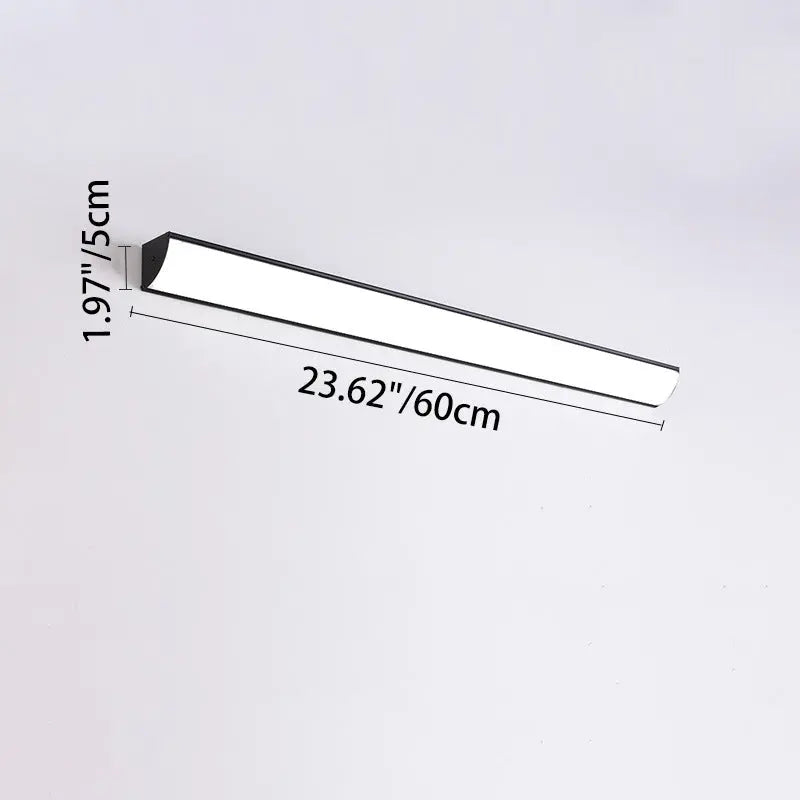 Modern Minimalist Waterproof Rectangular Aluminum Acrylic LED Outdoor Wall Sconce Lamp For Garden Cuvalon