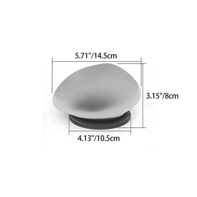 Modern Minimalist Waterproof Solar Pebble PP LED Outdoor Light Landscape Lighting For Garden Cuvalon