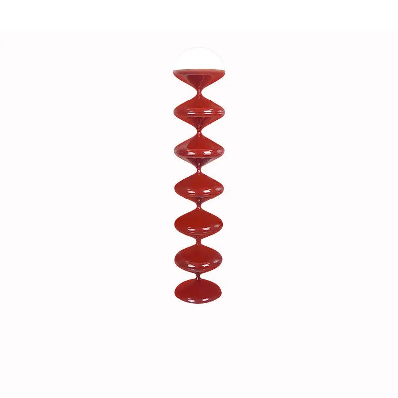 Contemporary Scandinavian Iron Acrylic Cream Round 1-Light Standing Floor Lamp For Bedroom Cuvalon