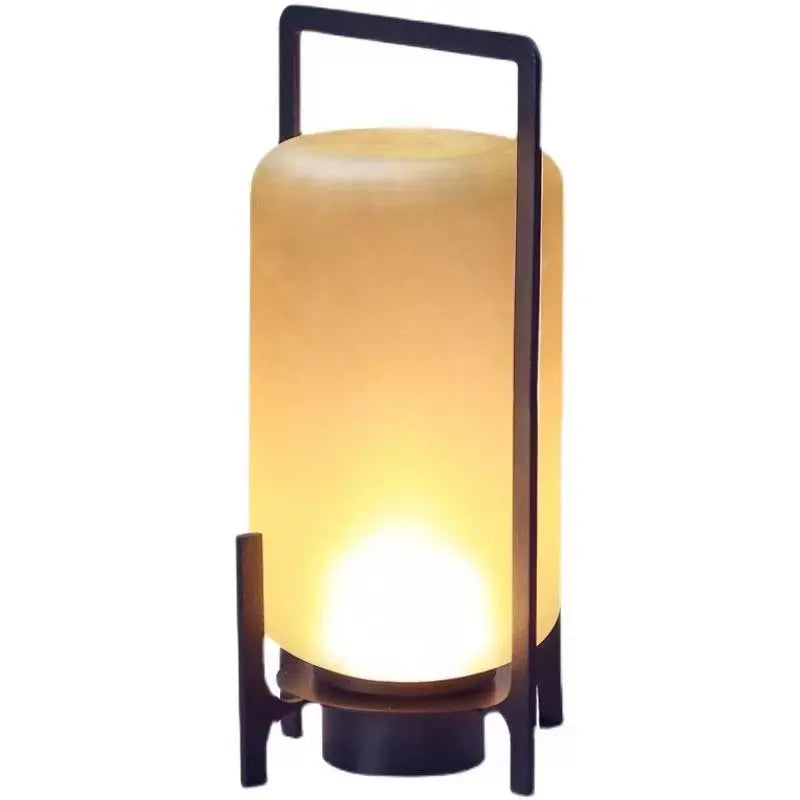 Traditional Chinese Lantern Round Solar Waterproof Glass Stainless Steel LED Outdoor Light For Garden Cuvalon
