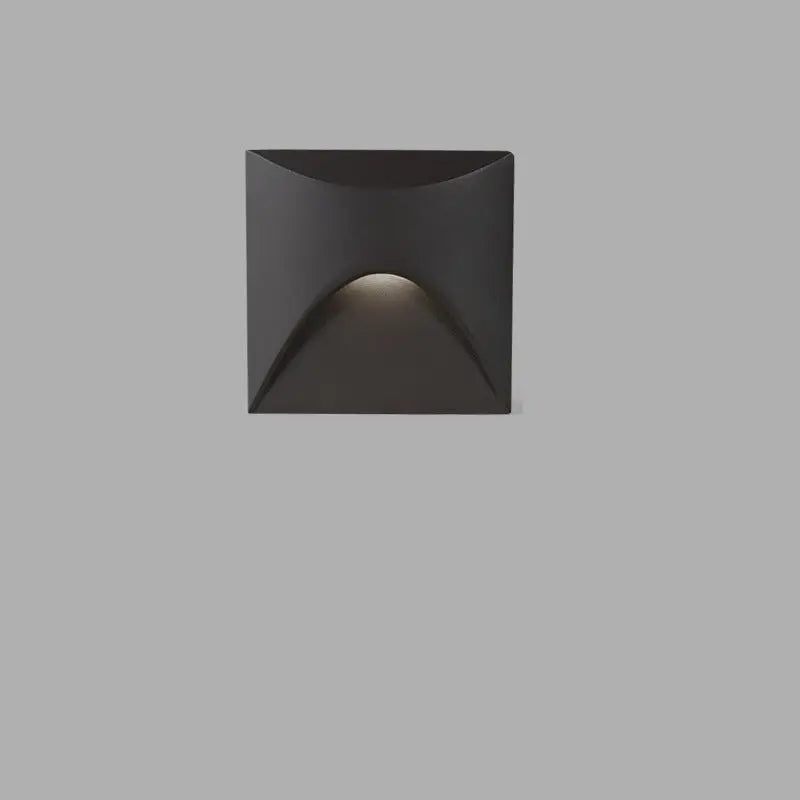 Modern Simplicity Round Square Waterproof Aluminum LED Wall Sconce Lamp For Outdoor Patio Cuvalon