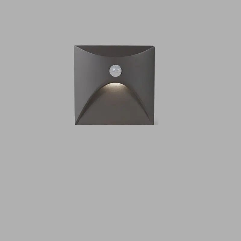Modern Simplicity Round Square Waterproof Aluminum LED Wall Sconce Lamp For Outdoor Patio Cuvalon