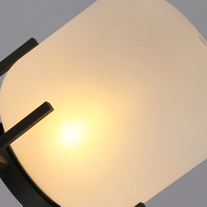 Modern Simplicity Solar Waterproof Cylinder Stainless Steel Acrylic LED Standing Floor Lamp For Outdoor Patio Cuvalon